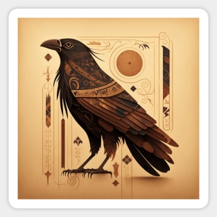 Sacred Raven Sticker